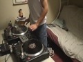 Dj Supa Man mixin it up old skool