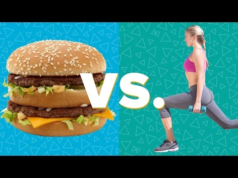 junk food - Your workout vs your junk food! Like BuzzFeedVideo on Facebook: http://on.fb.me/18yCF0b How much will you have to work out to work off your junk food! Find o...