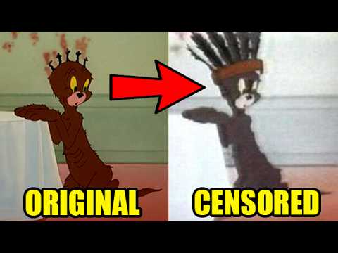 Banned and censored scenes from Tom and Jerry cartoons – Why Evolution