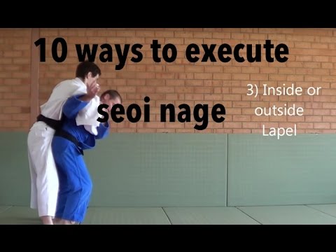 10 ways to throw with Ippon seoi nage