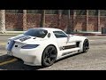 Mercedes AMG SLS GT3 для GTA 5 видео 4