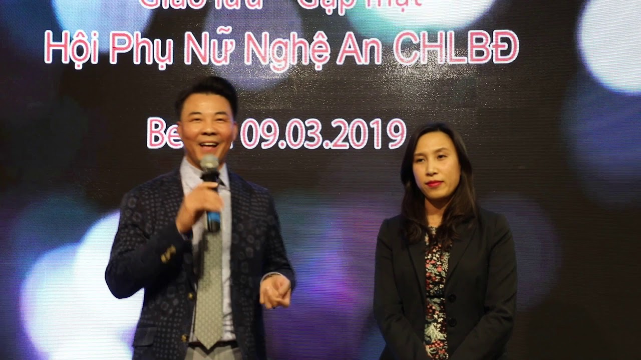 ĐẠI DIỆN ĐẠI SỨ QUÁN & CHỦ TỊCH HỘI NGHỆ AN PHÁT BIỂU