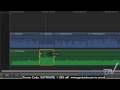 Final Cut Pro X audio key frames