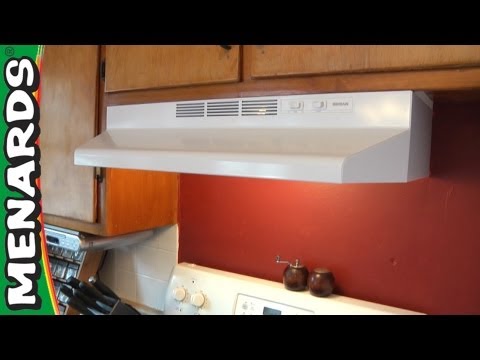 how to install duct for range hood vent