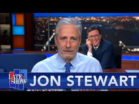 Play this video Jon Stewart On Vaccine Science And The Wuhan Lab Theory