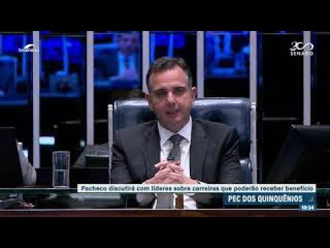 Pacheco condiciona PEC do quinquênio ao fim dos 'supersalários'