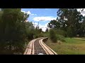 Elmore Miniature Railway - Drivers Eye View