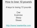 How to lose 10 pounds
