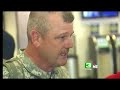 Soldier Treated To Memorable Homecoming Soldier Treated To Memorable Homecoming