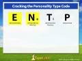 ENTP Cracking the Personality Type Code