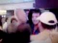 videos de Luton fans in the services somewhere, way home from Exeter.