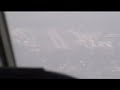 Learjet35A Landing SMO Rwy21 Cockpit View