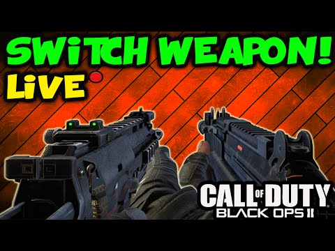 Call of Duty Black Ops 2: *LIVE* Insane Switch Gun Every Kill! (Call of Duty Black Ops 2 Gameplay)
