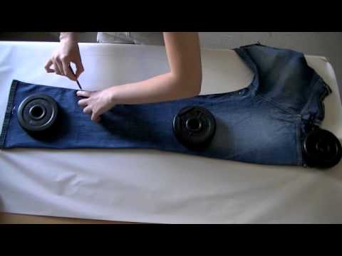 how to take in jeans