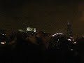 Crowd making their own exits over shaky fence @ Lollapalooza