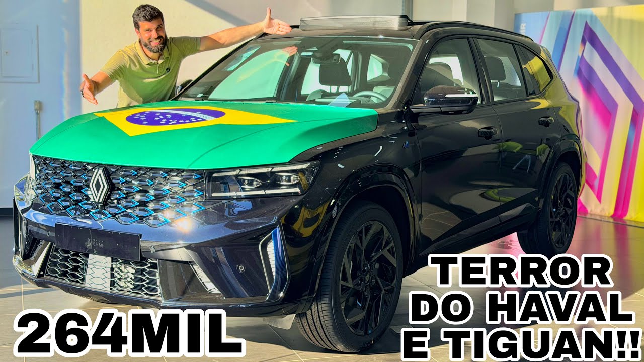 REVIEW E AVALIAÇÃO MECÂNICA RENAULT KOLEOS HÍBRIDO 2027 EM DETALHES | VALE A PENA??