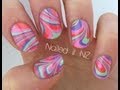 Nailed It NZ: Water marble nail art tutorial.