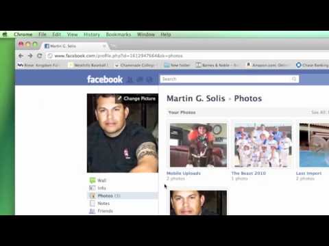 how to remove photos from facebook