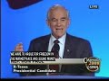 Ron Paul at the Values Voters Summit Part 3 - 10/19/2007 Ron Paul at the Values Voters Summit Part 3 - 10/19/2007