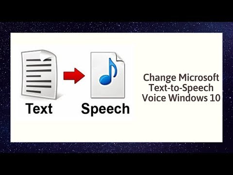 Change TTS voice in control panel