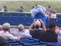 Rays Mascot Raymond goes crazy