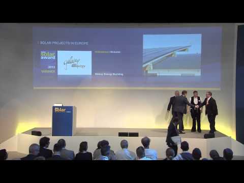 ARUN100 wins Intersolar Europe Award