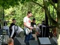 Jesse Lacey sound check at Northeastern University, Sept. 22