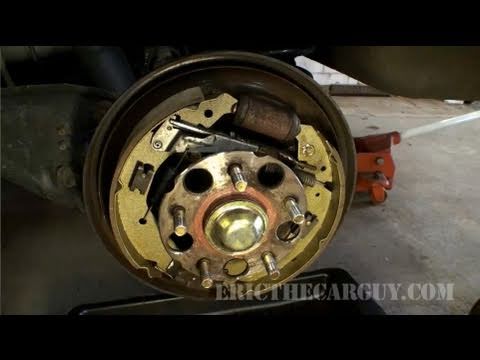 How to Replace Drum Brake Shoes, 2001 Odyssey  – EricTheCarGuy