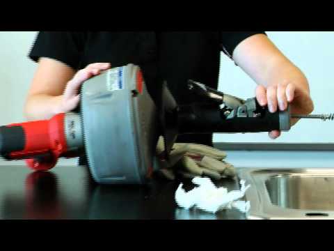how to use gun type drain cleaner