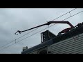 Northeast Regional 165 Pantograph Damage pt1