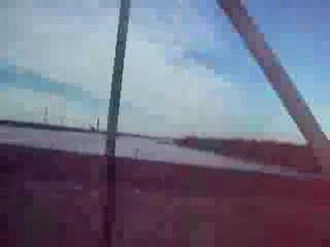 Driving across Mississippi River 04/12/08