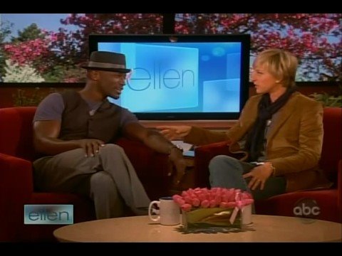 Taye on Ellen (10/08/08)