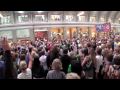 Michael Jackon Beat It: flash mob @ Centralstationen, Stockholm