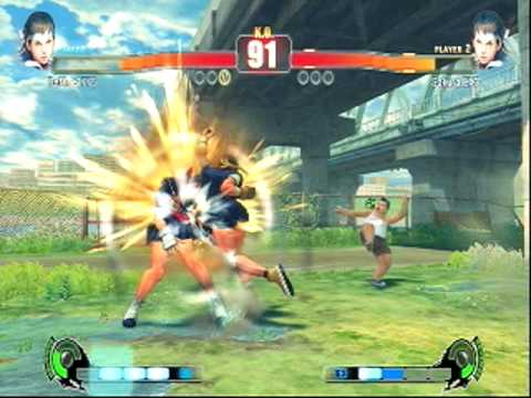 Street Fighter IV Sakura Mirror Match [3-2-10]: denice vs. EX [Sakura EX3]