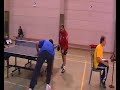 Le ping - pong a Crisnee jeux inter villages le 21.09.2008