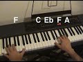 how to play the great gig in the sky by pink floyd on piano