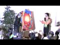 the opening of 