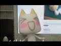 スポンジで造るトロのコマ撮り人形