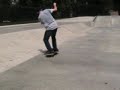 Heelflip curb gap