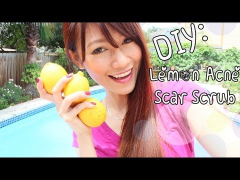 how to scrub a lemon