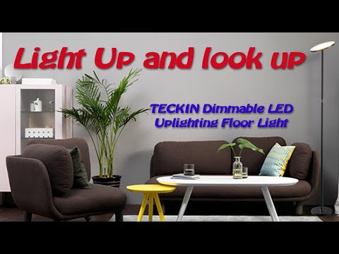 TECKIN Uplighting Floor Lamp FL33 – Desktop Reviews
