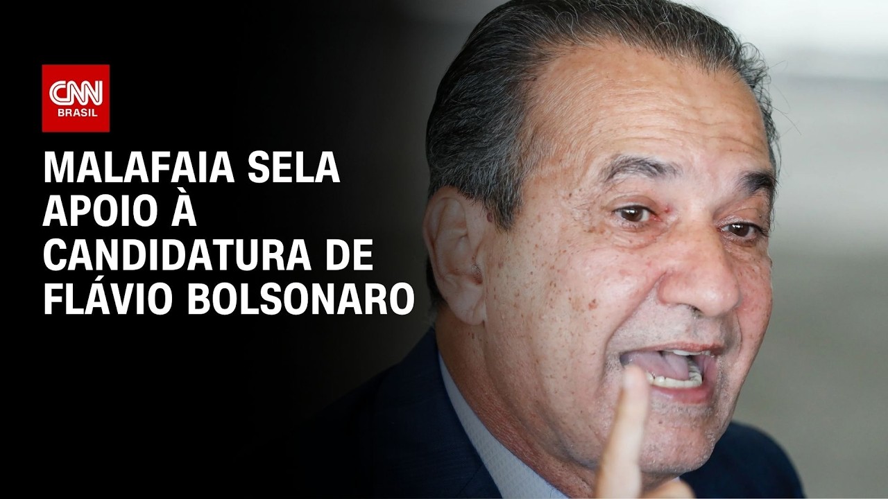 Malafaia declara apoio à candidatura de Flávio Bolsonaro | CNN NOVO DIA