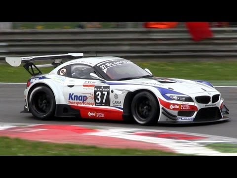 BMW Z4 GT3 Amazing V8 SOUND
