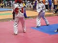 Tkd sparring match