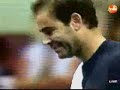 Federer Sampras Korea Match Highlights Pt1 Federer Sampras Korea Match Highlights Pt1