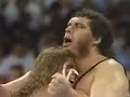 andre the giant & rude vs duggan & ultimate warrior 2/2 andre the giant & rude vs duggan & ultimate warrior 2/2