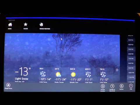 how to change bing weather location