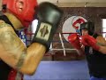 Warren and Tony Sparring @ASSGym Warren and Tony Sparring @ASSGym