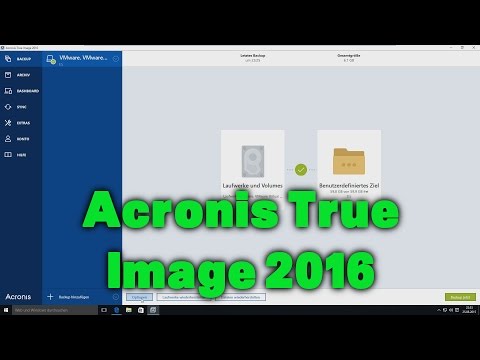 Backups mit Acronis True Image 2016