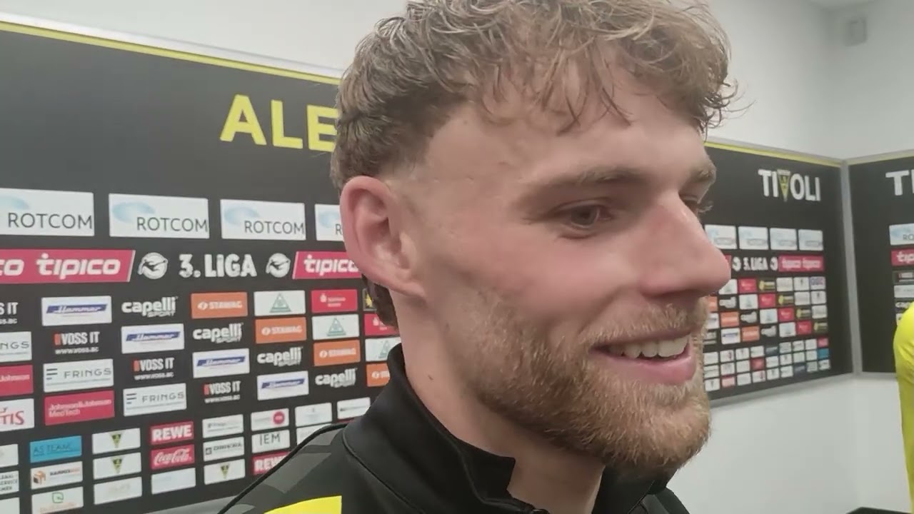Mika Schroers – Stürmer Alemannia Aachen – Traumduo mit Lars – einfach Super und Spaß auf dem Rasen